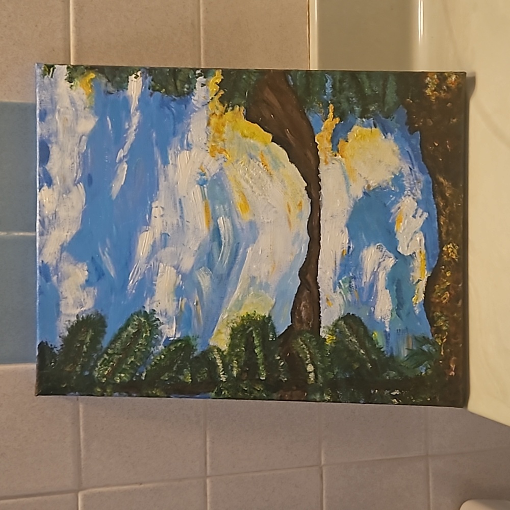 Original acrylic on wrapped canvas size 12×15 painting by Kathryn Voorhees 💙